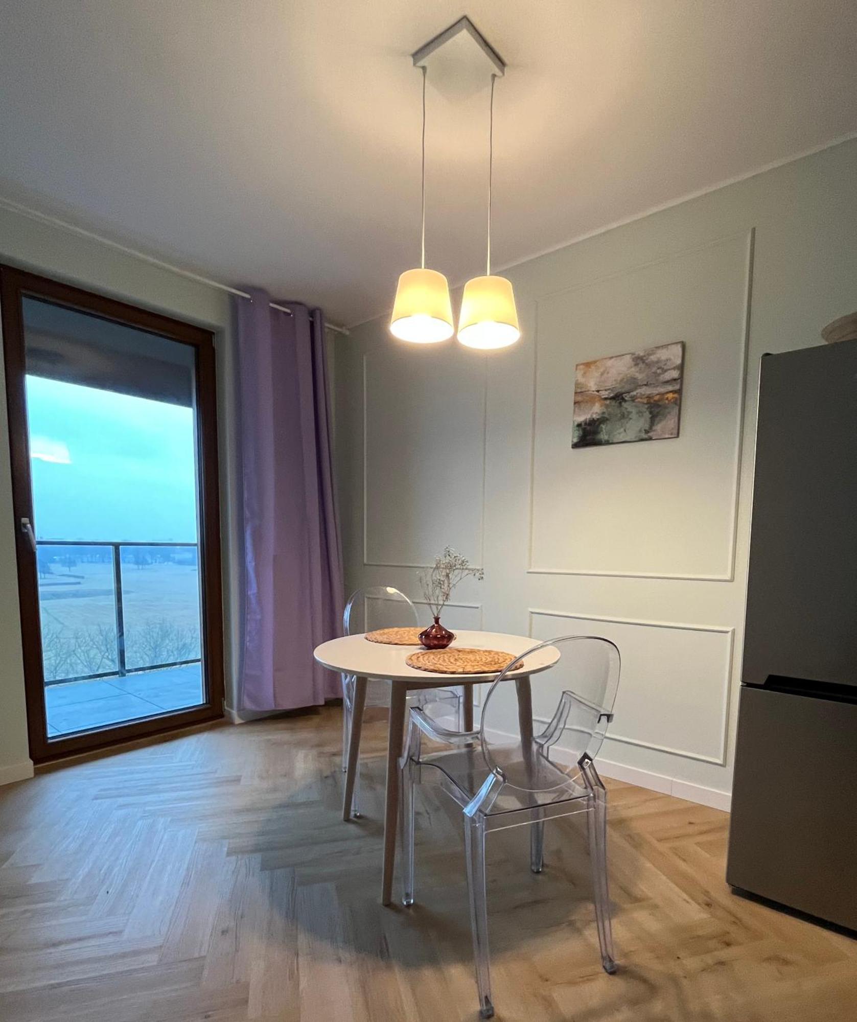 Warsaw Airport Wyscigi - City And Green View Apartment With Underground Garage エクステリア 写真