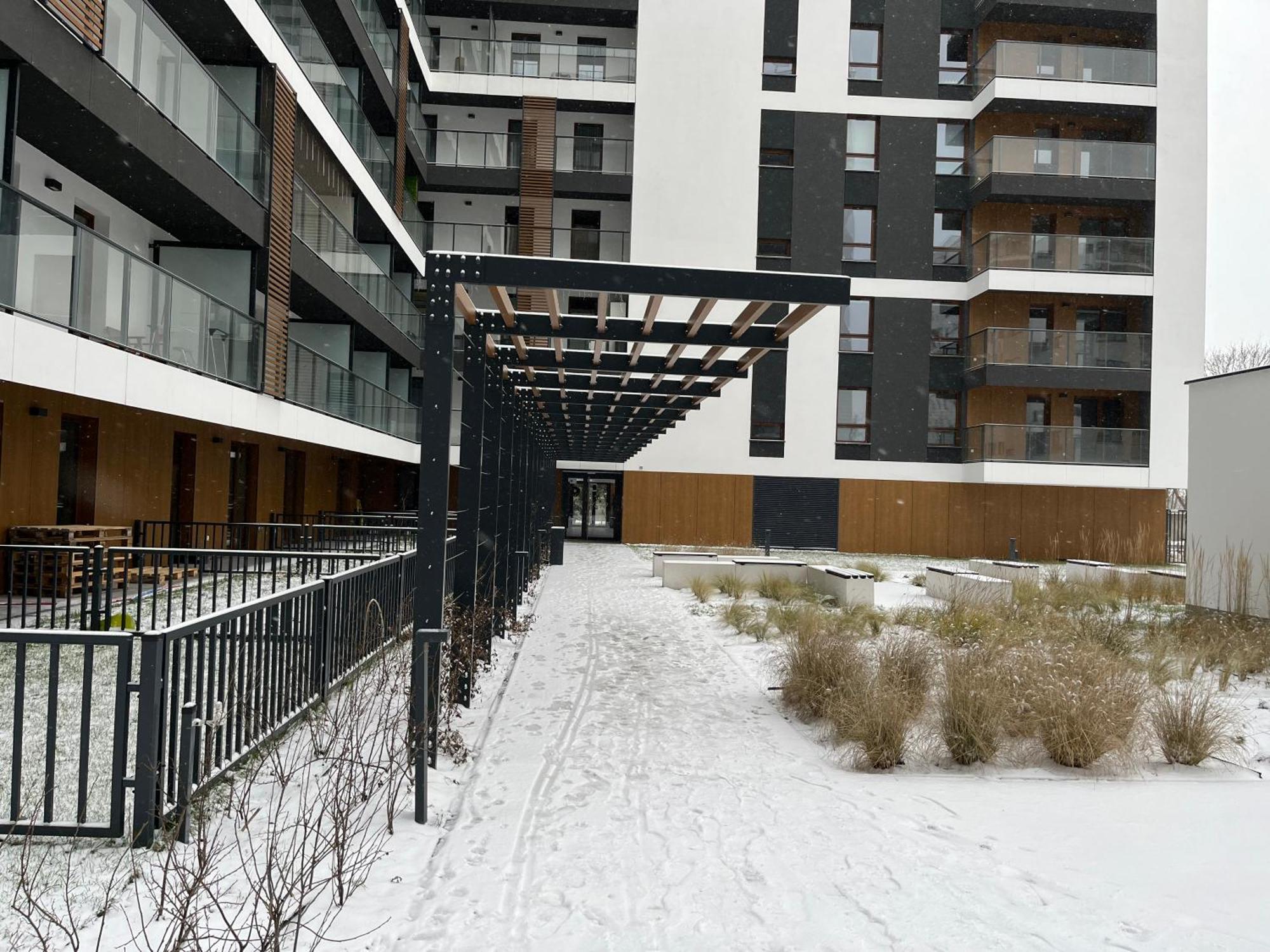 Warsaw Airport Wyscigi - City And Green View Apartment With Underground Garage エクステリア 写真