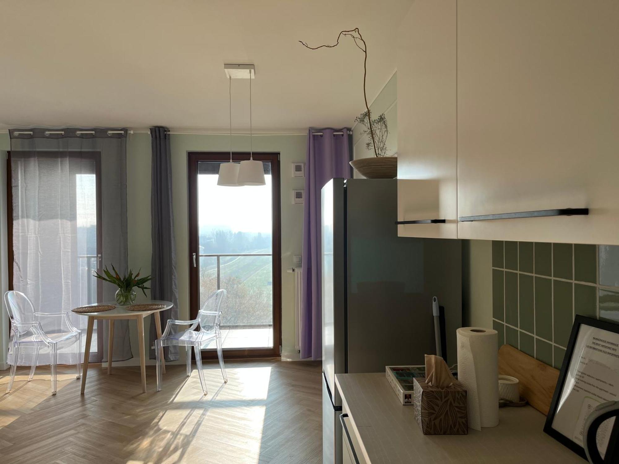 Warsaw Airport Wyscigi - City And Green View Apartment With Underground Garage エクステリア 写真